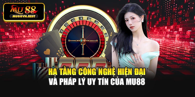 Hạ tầng công nghệ hiện đại và pháp lý uy tín của Mu88